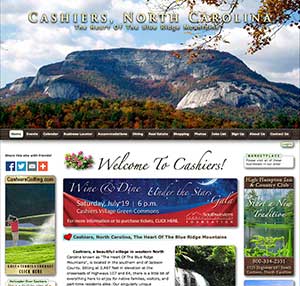 Cashiers North Carolina Website